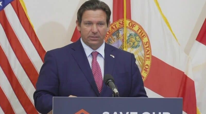 DeSantis propõe isenção de imposto predial na Flórida