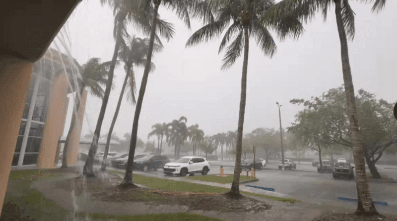 Alerta de enchente expira em Broward e Miami-Dade