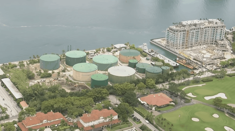Miami-Dade desapropria tanque de combustível do PortMiami
