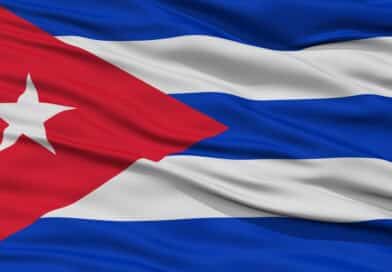 Mapa de Cuba mostrando regiões afetadas por blecaute