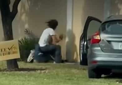 Vídeo mostra suspeito agredindo homem em Miami