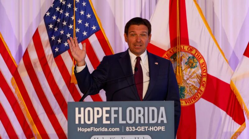 Capitólio da Flórida em Tallahassee, palco da disputa política sobre o caso Hope Florida
